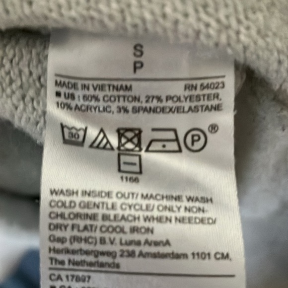 Banana Republic- Grayish/Whitish V-neck High/Low sweater- oversized- S - Picture 3 of 16